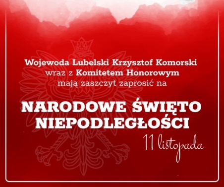 11 listopada - Narodowe Święto Niepodległości